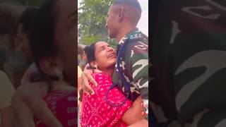 ଗୋଟିଏ ବର୍ଷ ପରେ ମୋ ଭାଇ ଘରକୁ ଆସିଲା 🥹😭😪 #youtubeshorts #army #shortvideos #shortvideos