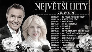 Nejlepší Hity 70-80-90.let | 16 Písničky Karel Gott \u0026 Hana Zagorová Největší Hity