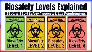 Biosafety Levels: BSL-1 to BSL-4 Safety Protocols & Lab Requirements | A Comprehensive Guide