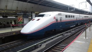 JR東日本　E1　東京駅到着　オール二階建て新幹線元祖