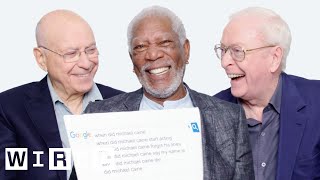 Morgan Freeman, Michael Caine, and Alan Arkin Answer the Web's Most Searched Que