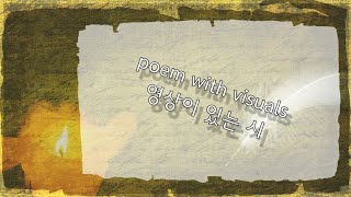 사랑의 깊이 Depth of Love 윤보영 Yoon Bo-young #영상시 #korean poem #명시 #video poetry