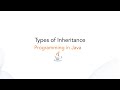 Types of Inheritance in java