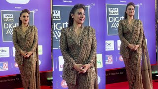 Evergreen Beauty Kajol Devgan Looks Beautiful Arrives At Digital Awards