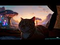 Camping in a Crystal Cave | Deep Cat Purrs for urgent Relaxation (ASMR)