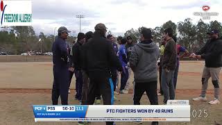 South Atlanta Cricket Tournament Winter 2024 - PTC Fighters Vs PTC SOUTH STRIKERS