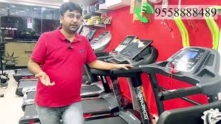 Affordable treadmill | heavy weight | Full Treadmill Review Sparnod Sth 5300 | top treadmill dealers