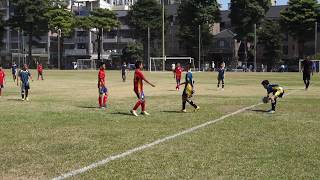 20181007 學童盃中區U11 宇宙聯 vs 夢幻光芒 2ndHf 0:1