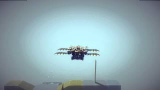 【Besiege】飛行器原型機試作