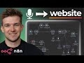 This AI Agent Creates Entire Websites From Voice Messages (n8n Tutorial)