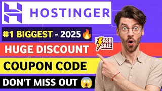 Hostinger Coupon Code India हिंदी | BEST Hostinger Discount Code