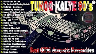 Tunog Kalye 90's - Best OPM Acoustic Favourites 2021 - Eraserheads, Siakol, Yano, Hale, Moonstar88..