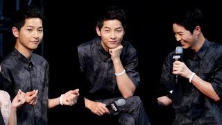 [4K] 송중기 직캠 Song JoongKi focus FanCam _ 영화 '군함도' 쇼케이스 _ 장충체육관