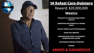 Top 5 Most Wanted Criminals 2021 - DEA Most Wanted Fugitives Today