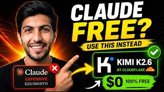 Best Free Claude Code Alternative (Kimi K2.6 + Cloudflare)