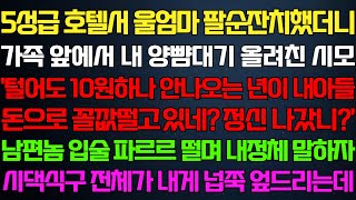 [반전 신청사연] 5성급 호텔서 울엄마 팔순잔치했더니 가족 앞에서 막말한 시모 남편이 놀라며 내 정체 말하자 시댁식구 전체가 거품무는데/사연카페/실화사연/썰/사연 드라마/라디오