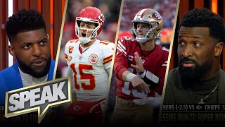 Was the 49ers or Chiefs Super Bowl Run more impressive? | NFL | SPEAK