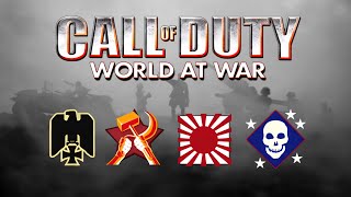 Call of Duty: World At War - All Spawn, Victory, Defeat Themes with Announcers