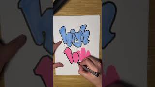 #graffiti #graffitihowto #grafftutorial #graffitilesson #graffhowto #grafflesson #graffletters #tag