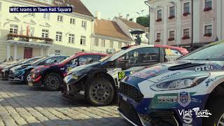 WRC Rally Estonia 2021 – Team leaders enjoying Tartu