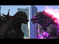 EVOLVED GODZILLA vs GODZILLA MINUS ONE COMPARISON - Roblox Age of Titans Vs Kaiju Arisen