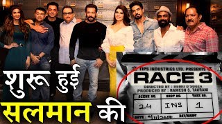 Finally! Salman Khan’s RACE 3 Shooting begins