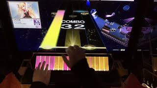 【CHUNITHM】腕が交差しないレトロマニア狂想曲 AJ 手元