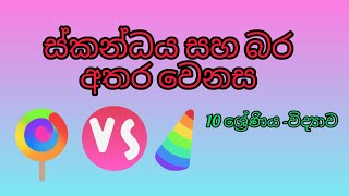 ස්කන්ධය සහ බර අතර වෙනස