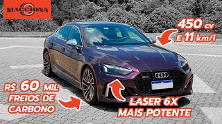 O QUE TEM EM UM CARRO DE R$ 700 MIL QUE NÃO TEM NOS CARROS FEITOS NO BRASIL! ft. Audi RS5 2021