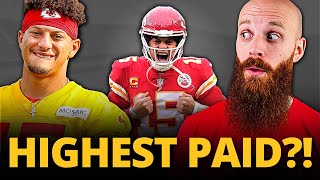 Mahomes just got a HUGE pay raise from the Chiefs! 🤯