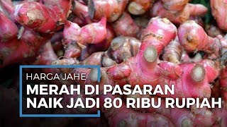 Merebaknya Virus Corona, Jahe Merah di Pasar Alami Kenaikan Harga hingga 80 Ribu per Kg