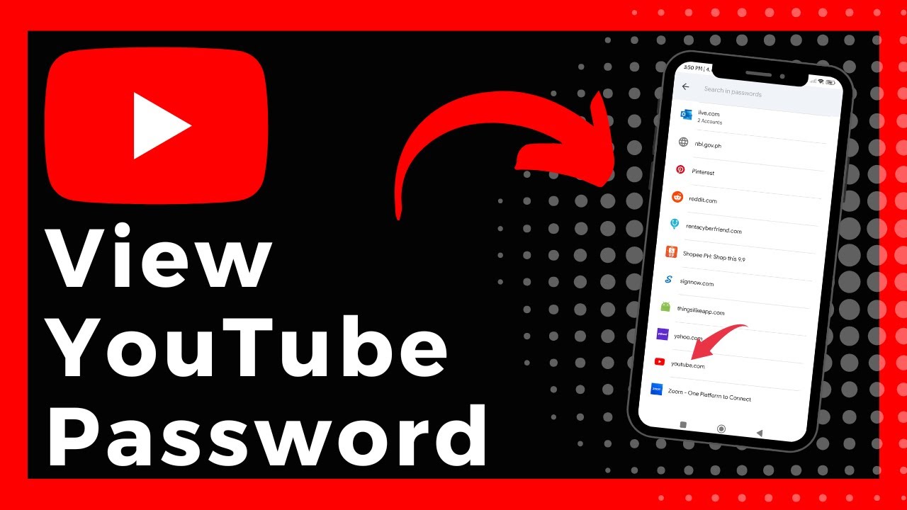How To View Youtube Password Update Youtube How To View Youtube Password Update Youtube