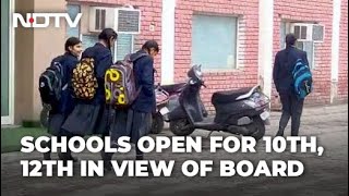 Delhi Schools Reopen Today For Classes 10, 12