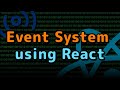 Using an Event-System in React with fbemitter | Tutorial