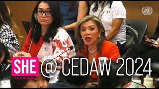 Singapore Women's NGOs at CEDAW 2024