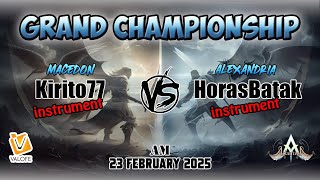 KIRITO77 vs HorasBatak AM Grand Championship 23 February 2025 | Atlantica Global