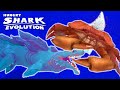 NARRALLICLYUS LUMINITE SHARK vs RED CRAB BOSS (HUNGRY SHARK EVOLUTION)