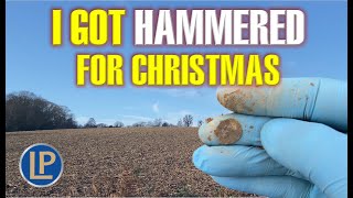 400 Year Old HAMMERED SILVER | Christmas On The Farm | Metal Detecting UK XP Deus 2