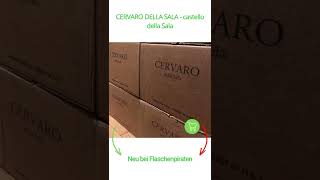 CERVARO DELLA SALA - castello della Sala #wine #wein