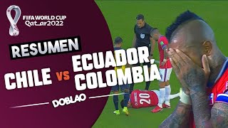 CHILE VS ECUADOR - COLOMBIA | ELIMINATORIAS | #DOBLAO