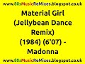 Material Girl (Jellybean Dance Remix) - Madonna | 80s Dance Music | 80s Club Mixes | 80s Club Music