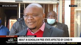 About 36 schools in Free State affected by COVID-19