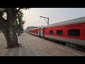 konark express pushed by double wag7 locomotives