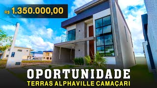 TERRAS ALPHAVILLE CAMAÇARI | CASA DUPLEX DE R$ 1.350.000,00