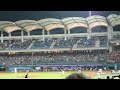 121115 wbc資格賽 game 2：三局下陳鏞基加油歌 觸身球