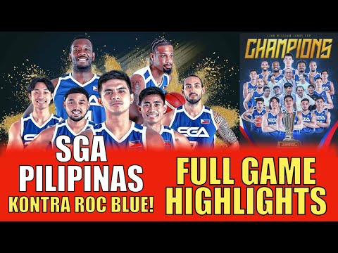 SGA PILIPINAS KAMPEON! PARA SA GINTONG MEDALYA! FULL GAME HIGHLIGHTS