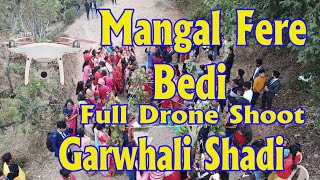 Meri Betuli Meri Laadi //FHD Garwhali Wedding Totel Drone Shoot//Nainidanda Dhumakot