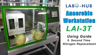 LABO-HUB | Anaerobic Workstation LAI-3T Using Guide – 5  Second Time Nitrogen Replacement