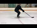 hockey ready position 原地状态下的冰球预备姿势 mandarin 基础 foundational hockey skills quantum speed