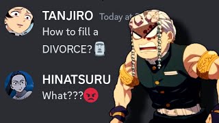 If Tanjiro Got Uzui's search History | discord demon slayer